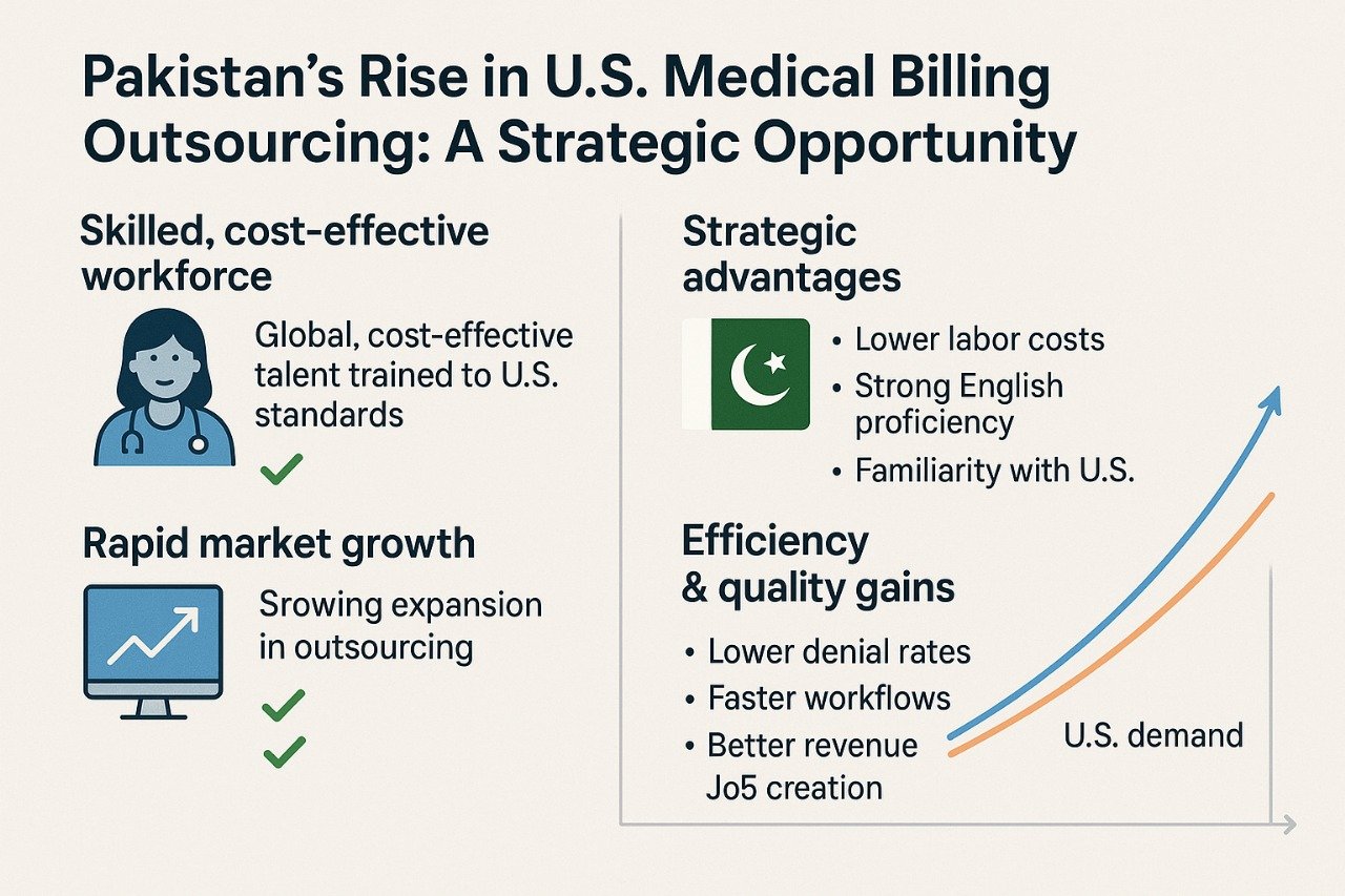 Pakistan’s Rise in U.S. Medical Billing Outsourcing: A Strategic Opportunity